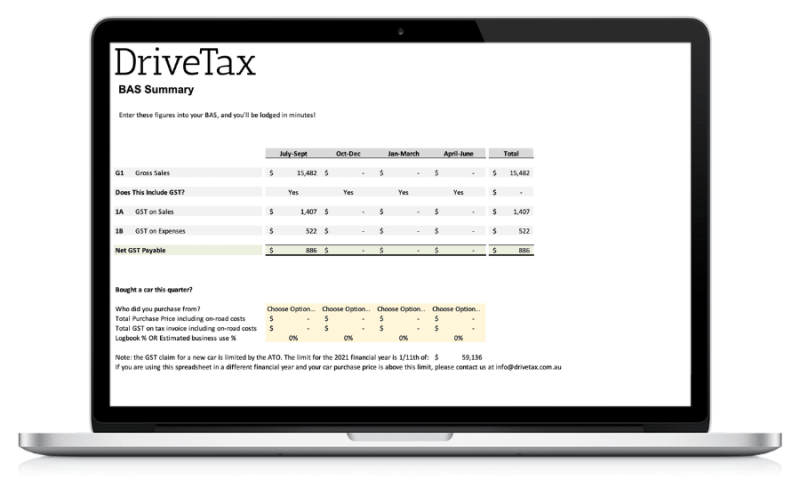 Free Uber Spreadsheet - Expense Tracker + ATO Logbook